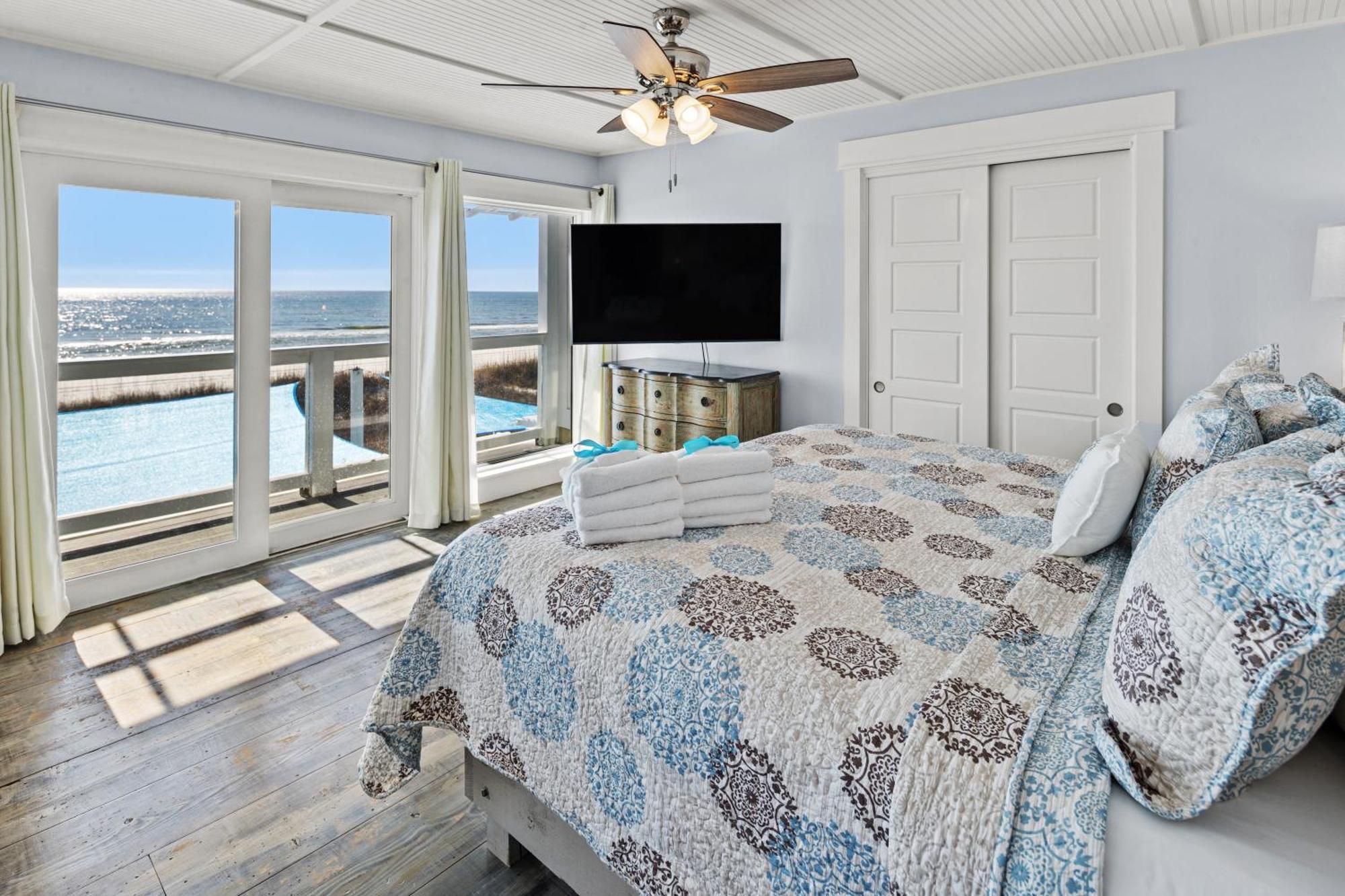 Luxury Gulf Front Property! Directly On The Beach! Sleeps 15! Panama City Beach Dış mekan fotoğraf