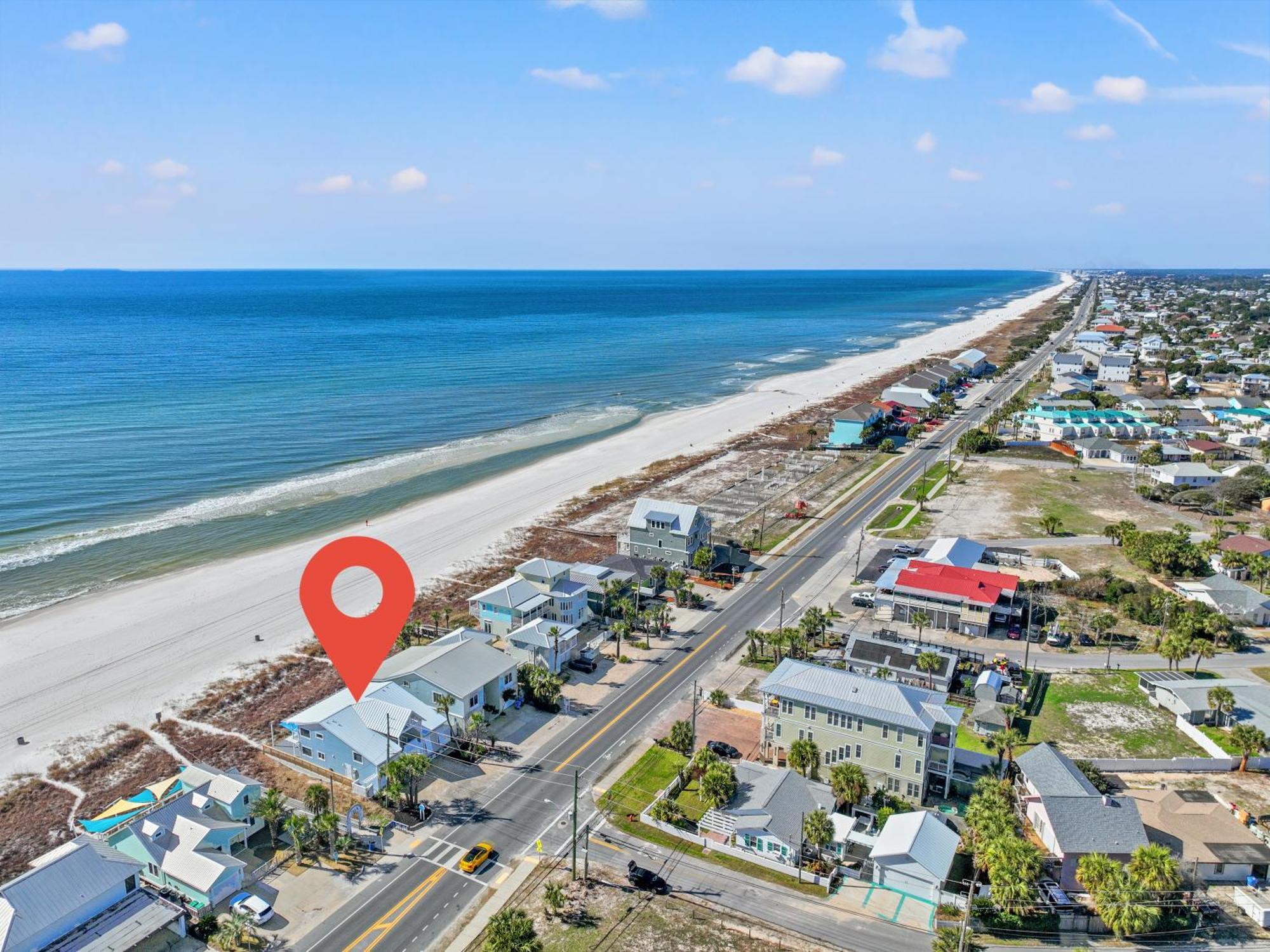 Luxury Gulf Front Property! Directly On The Beach! Sleeps 15! Panama City Beach Dış mekan fotoğraf