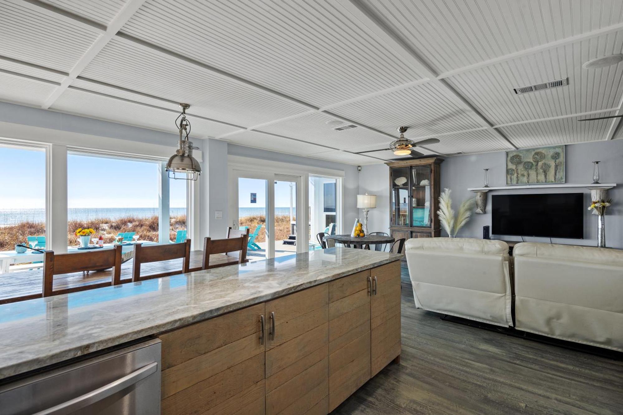 Luxury Gulf Front Property! Directly On The Beach! Sleeps 15! Panama City Beach Dış mekan fotoğraf