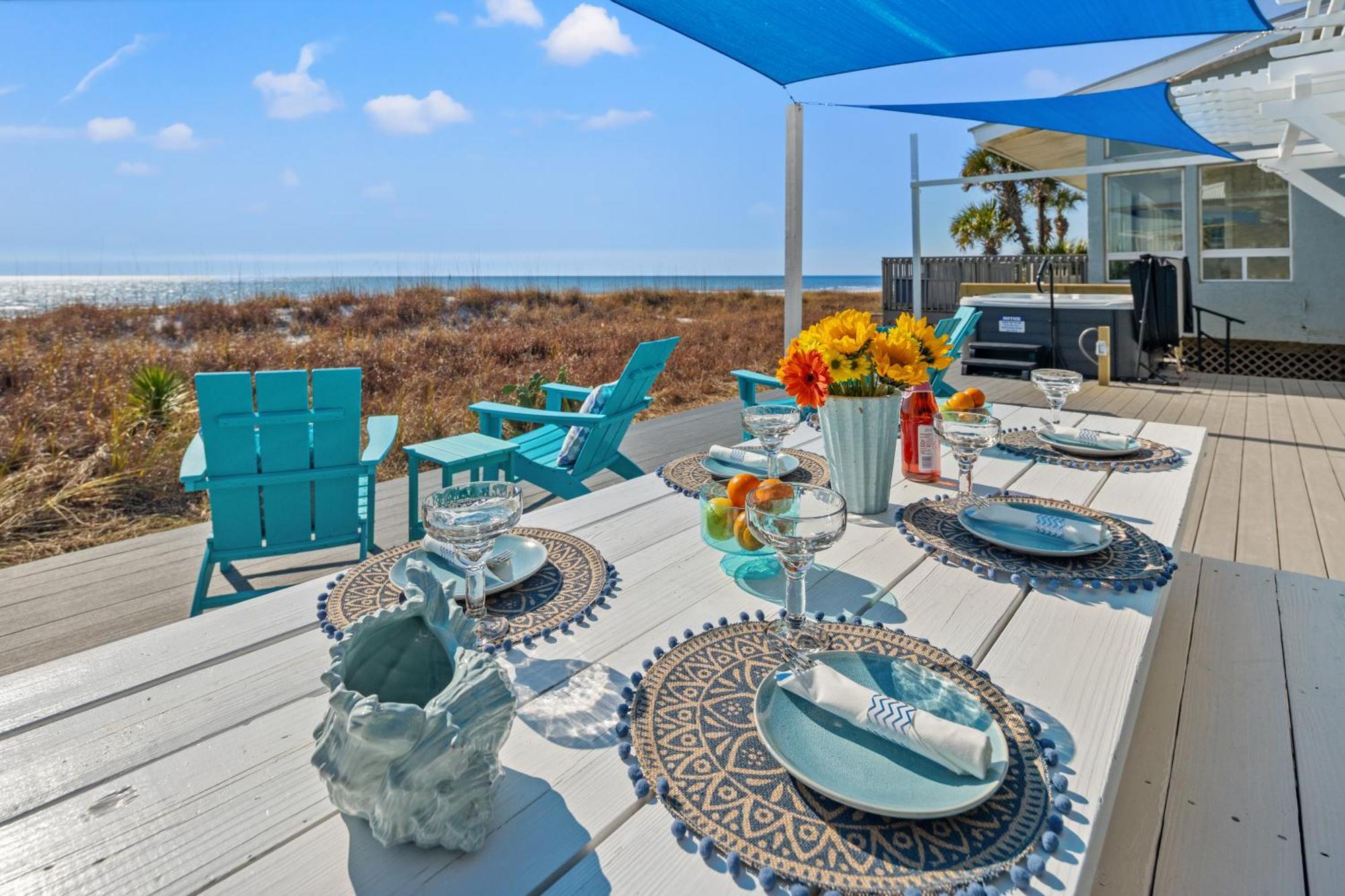 Luxury Gulf Front Property! Directly On The Beach! Sleeps 15! Panama City Beach Dış mekan fotoğraf