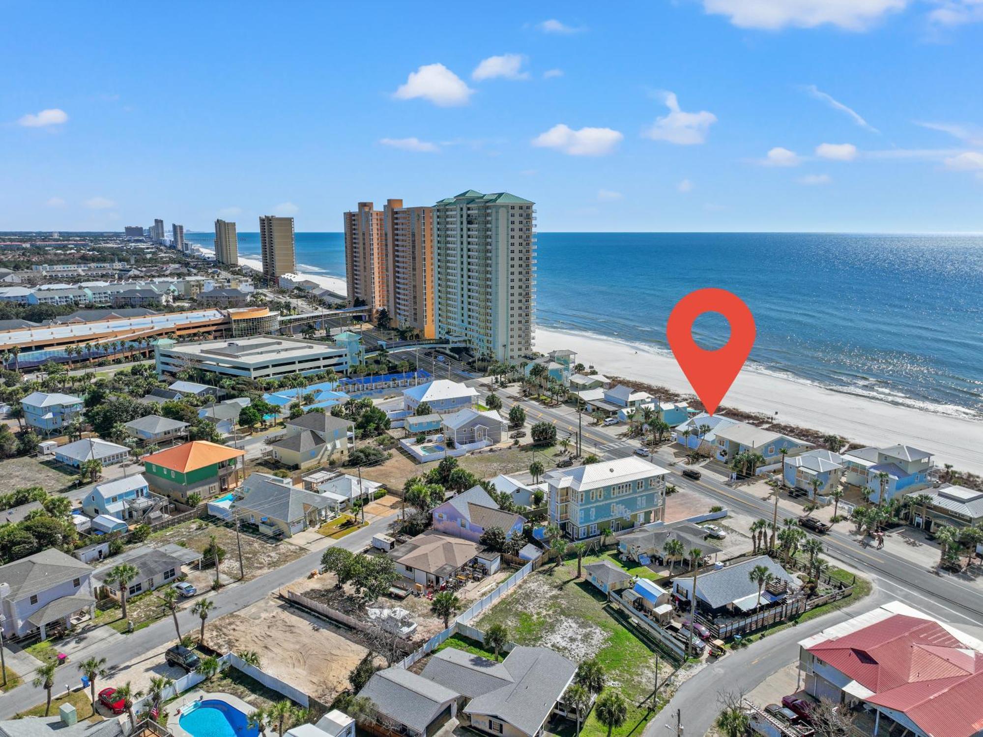Luxury Gulf Front Property! Directly On The Beach! Sleeps 15! Panama City Beach Dış mekan fotoğraf