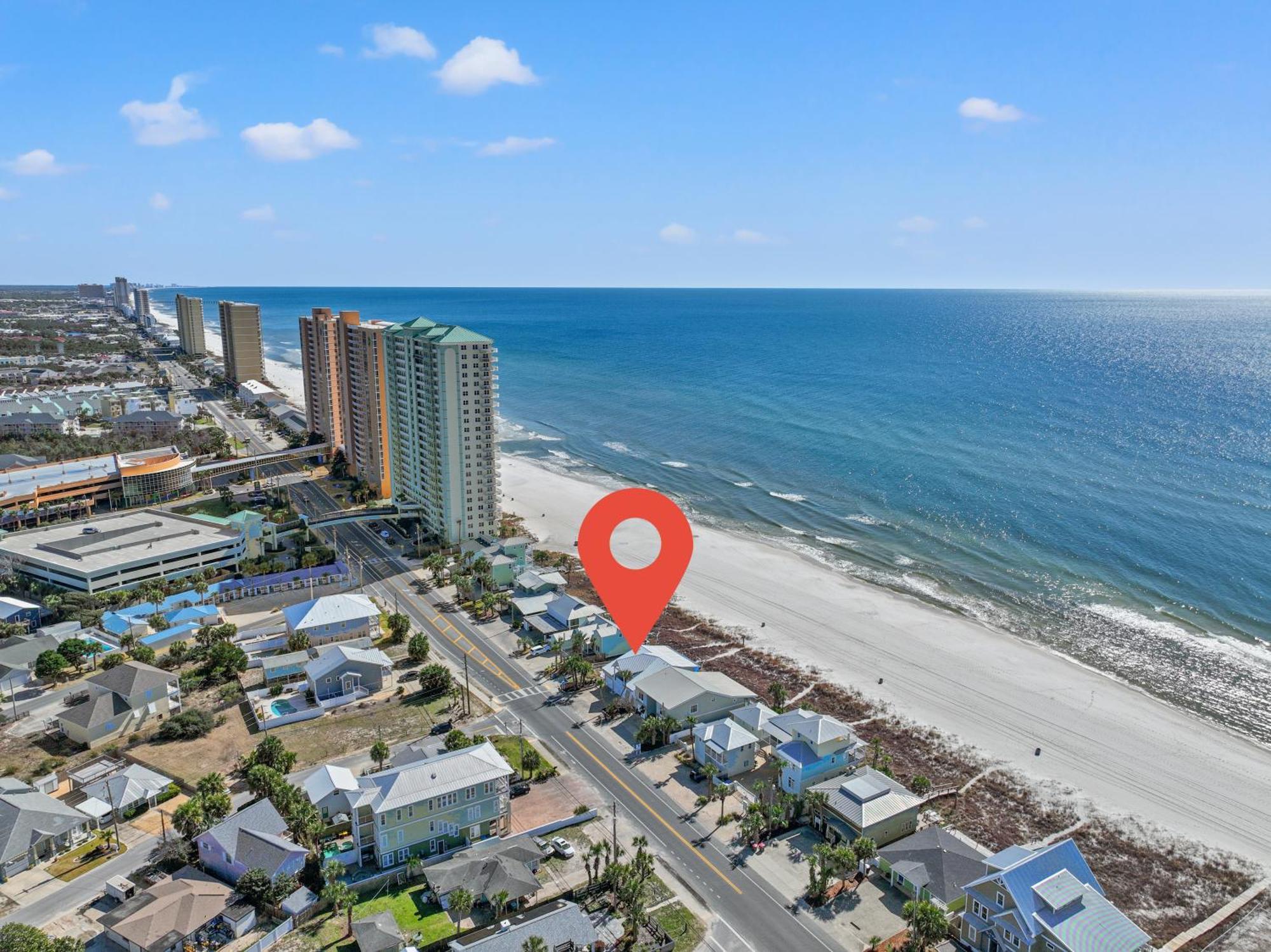Luxury Gulf Front Property! Directly On The Beach! Sleeps 15! Panama City Beach Dış mekan fotoğraf